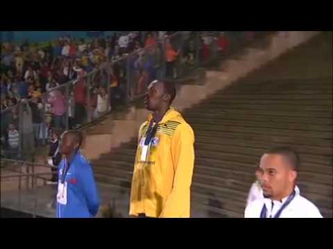 Happy birthday, Usain Bolt - 200m Medal Ceremony (BBC) 21.08.09