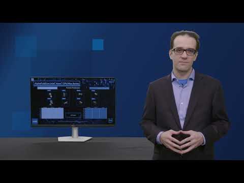 AlphaFold2 demo using Intel Xeon CPU Max Series