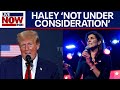 Trump responds to Nikki Haley VP report | LiveNOW from FOX