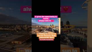 If given the opportunity to travel, always take it! #livelife #cruiseaddict #nclepic #ncl #sicily