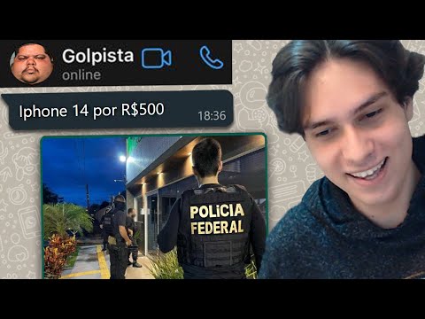TROLLANDO GOLPISTAS DO WHATSAPP DE NOVO!!
