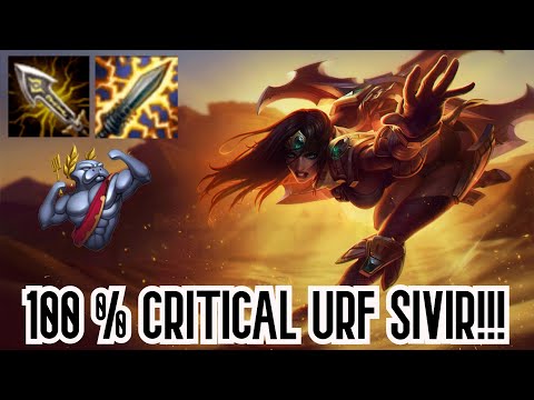 URF Sivir Very close Insane Ending! | League of Legends | Ultra Rapid Fire |
