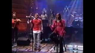 Kirk Franklin ft. Yolanda Adams - &quot;How Many Lashes&quot; (The Tonight Show with Jay Leno 2002)