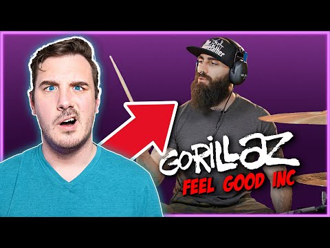 Drummer Reaction To El Estepario Siberiano's Drum Cover Of FEEL GOOD INC By Gorillaz