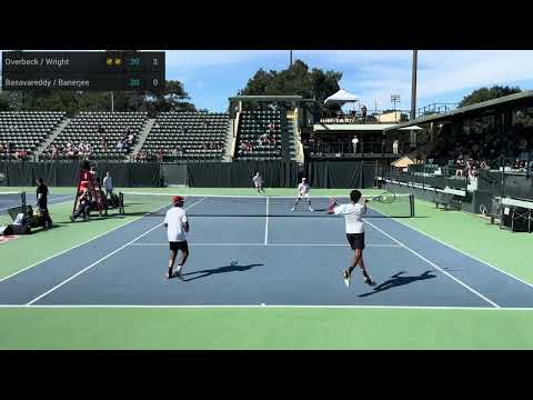 Banerjee/Basavareddy (Stanford) vs Overbeck/Wright (Cal)