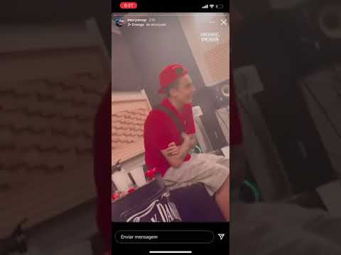 MC Kevin chapado no Studio com Hariel e Ryan