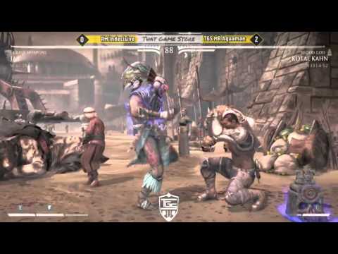 IS MKX singles: Winners Finals : RM Indecisive (jax) vs TGS Mr Aquaman (kotal khan)