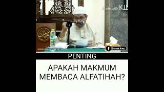 Download lagu Apakah makmum membaca Al-Fatihah? mp3