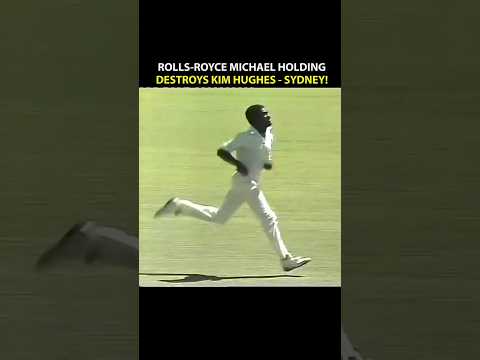 Michael Holding Destroyed Kim Hughes with brutal deliveries - Analysis #short #cricket #cricketlover