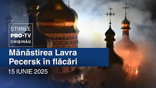 Știrile PRO TV (ORA 13:00) | MĂNĂSTIREA LAVRA PECERSK ÎN FLĂCĂRI |