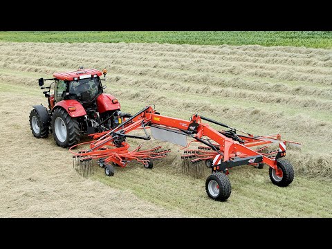 KUHN – GA 8030 (Giro-andaineur double rotor à dépose latérale)