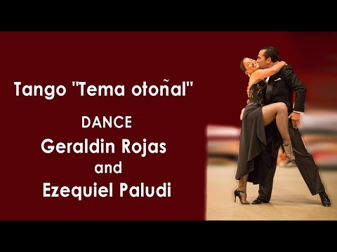 Tango "Tema otoñal". Geraldin Rojas and Ezequiel Paludi with “Solo Tango Orquesta”. Танго.