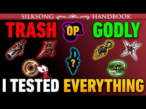 The Most INSANE Red Tool Analysis & Tier List You’ll EVER Watch | Silksong Handbook | All 23 Weapons
