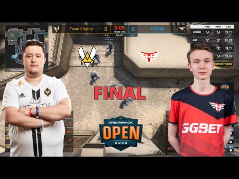 Vitality vs Heroic - MIRAGE map 5 - GRAND FINAL - DreamHack Open Fall 2020