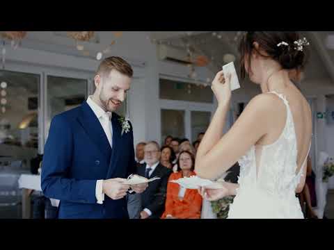 Фото Монтаж весілля в Німеччині, дівчинка з України знімала і передала роботу мені на монтаж весільного кліпу. Молодятам дуже сподобалося. У коментарях буде прикріплений відгук. Я зробив монтаж, вибрали спільно музичну композицію, я зробив кольорокорекцію.