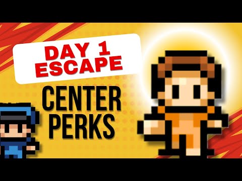 [Very Easy Guide] How To Escape Center Perks From The Escapists In 1 Day!