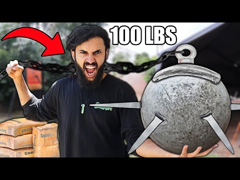 Whoever Makes The BEST DIY APOCALYPSE WEAPON! USING ONLY CONCRETE WINS!! *CHALLENGE!*