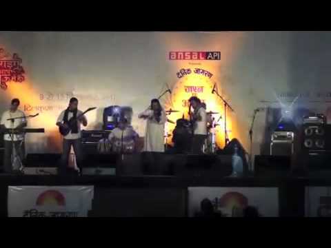 Jashn e Awadh 2010 - Mrigaya on Day 2 performing "Rock The Raaga" as the closing track