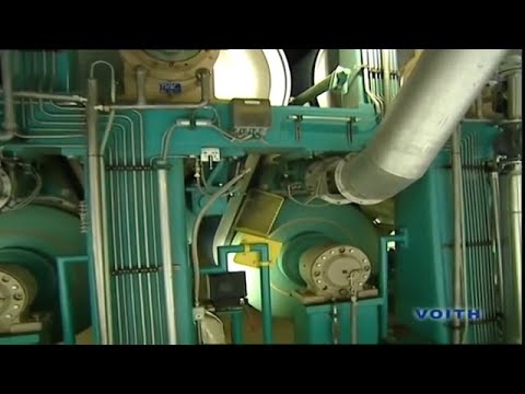 Voith paper production process Threading process paper machine (EN)