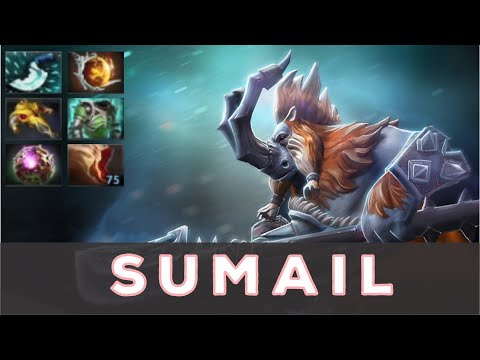 SUMAIL - MAGNUS MIDLANE 7.23 GAMEPLAY BUILD | DOTA 2 PRO PLAYER GAMEPLAY