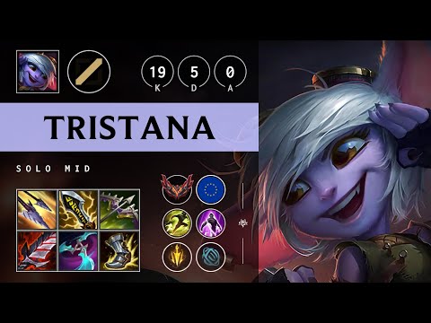 Tristana Mid vs Azir - EUW Grandmaster Patch 25.16