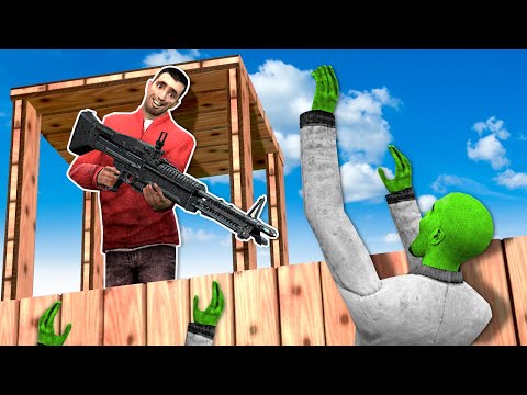 ZOMBIES ARE ATTACKING MY BASE! (Garry's Mod)