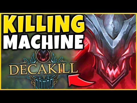 *RANK 1 KAYN* LEGIT 1V5 PENTAKILL WITH BRUISER KAYN (SLAUGHTERED) - League of Legends