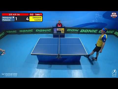 22:30 Volodymyr Maksiuta 0-3 Oleksandr Ivashkin West 5 WIN CUP 05.12.2022 | TABLE TENNIS WINCUP