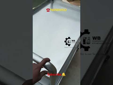 Stainless Steel Masala Trolley/Serving trolley