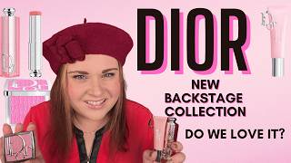 NEW DIOR BACKSTAGE ROSY GLOW Blush Stick, Powder Blush and Lip Butter Balm - WORTH THE HYPE??  DEMO