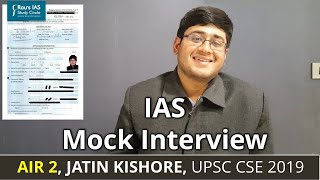 AIR 2, Jatin Kishore | Civil Service Exam 2019 Result | UPSC Topper | Rau’s IAS GSI student | DOWNLOAD THIS VIDEO IN MP3, M4A, WEBM, MP4, 3GP ETC