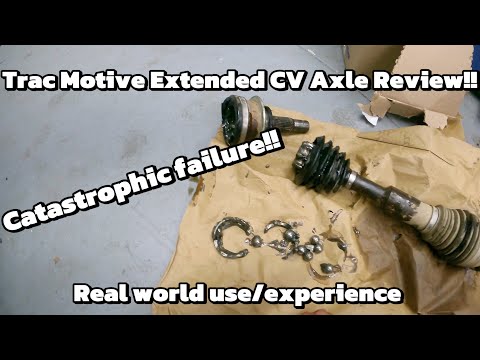 Honest real world Trak Motive, Napa, O'Riley Extended travel CV axle review for your Toyota/Lexus!!!