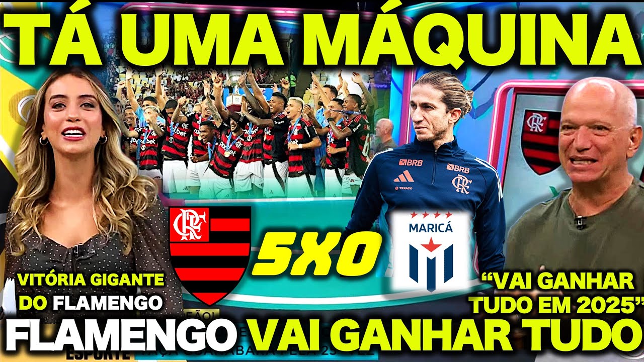 JORNALISTAS FICAM DE BOCA ABERTA COM O FLAMENGO ! "FLAMENGO É UMA MÁQUINA DE TÍTULOS"