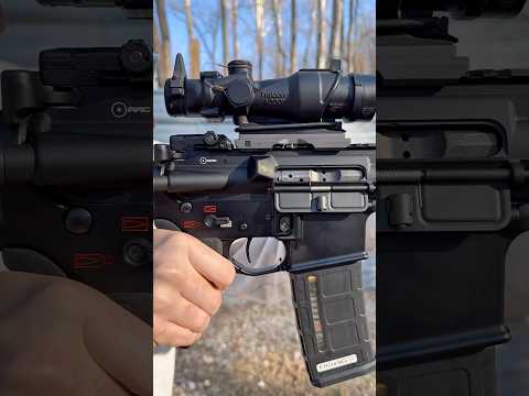 300 BLK super mega quiet AR-15 with a super fast finger. NOT FULL AUTO | AAC 300BLK