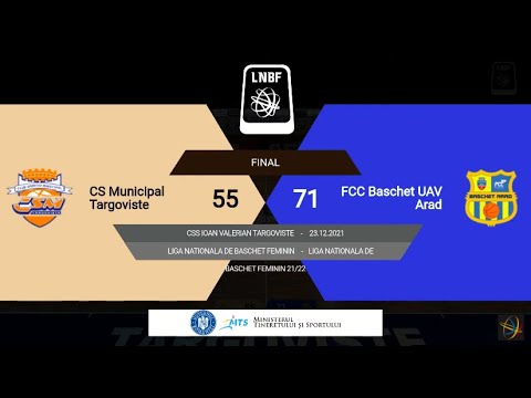 LNBF 2021-2022:  CSM Târgoviște - FCC Baschet UAV Arad