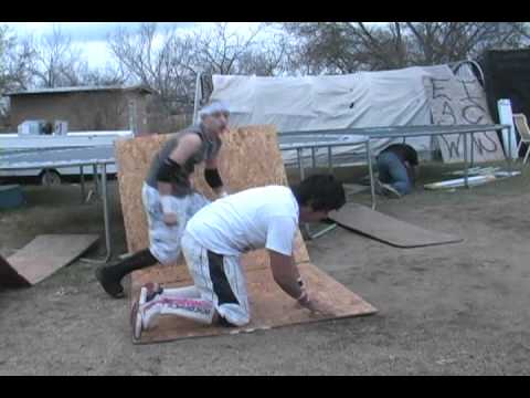 ESW backyard wrestling - 6-pack Challenge (Anarchy championship match)