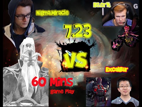 Void Spirit by Miracle  VS Eg.Cr1t Dota 2 7.23 Amazing play