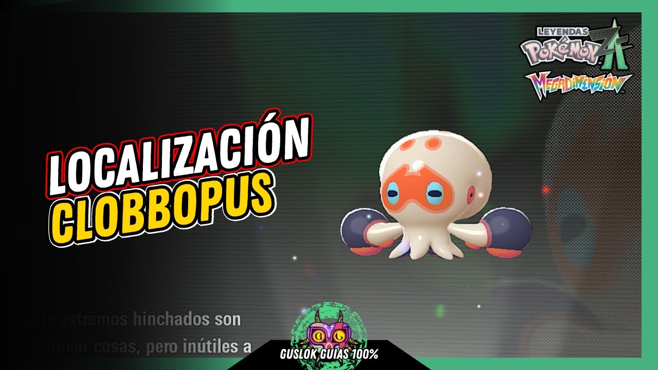 Leyendas Pokemon: Z-A Megadimension – UBICACIÓN de CLOBBOPUS 💯 | GUÍA 100% 🏆 Leyendas Pokemon: Z-A Megadimension – UBICACIÓN de CLOBBOPUS 💯 | GUÍA 100% 🏆