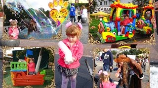 №2 Public festival on the waterfront, children's amusement park rides, shows with soap bubbles. ПРАЗДНИК на набережной 1 часть -