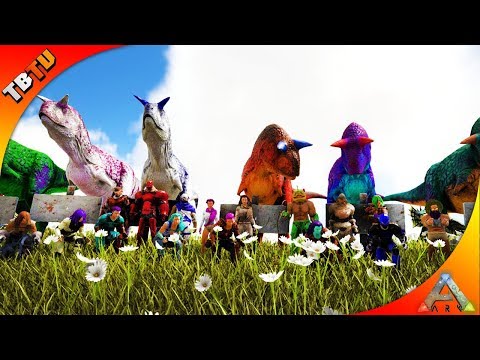 FULL MUTATED CARNOTAURUS! CARNOTAURUS MUTATION ZOO ENCLOSURE! Ark Survival Evolved Zoo