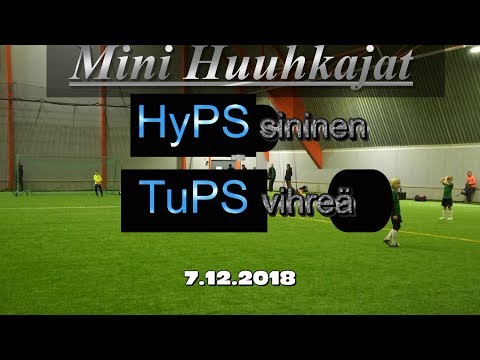Mini Huuhkajat HyPS sininen vs TuPS vihreä