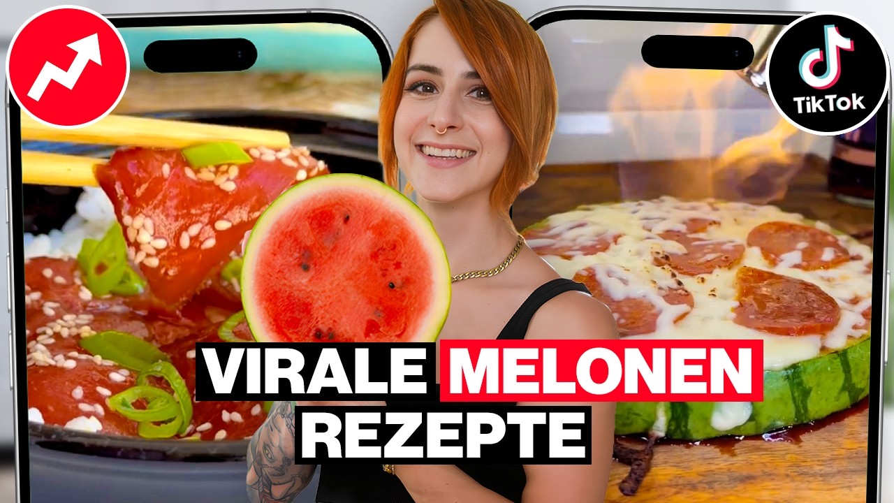 Ich teste virale MELONEN REZEPTE 2026 von TikTok 🔥