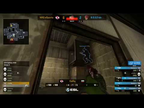 NRG CeRq 1v4 clutch vs. B.O.O.T-d[S] @ IEM Sydney 2018