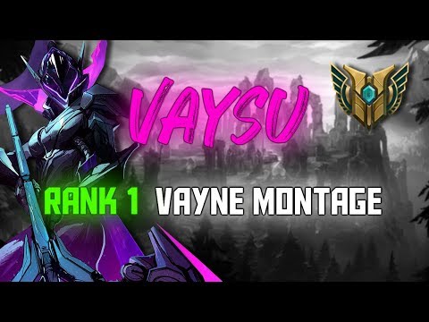 Vaysu | Rank 1 High Elo Vayne Montage