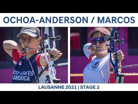 Linda Ochoa-Anderson v Andrea Marcos – compound women semi | Lausanne 2021 Hyundai Archery World Cup