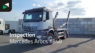 Camion multibenne Mercedes-Benz Arocs 1948 4X2 14tons skiploader Retarder Full steel suspension à vendre - Image 4 | Autoline GN Camion multibenne Mercedes-Benz Arocs 1948 4X2 14tons skiploader Retarder Full steel suspension | Image 4 - Autoline