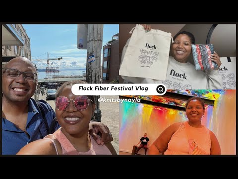 Náyla’s Knitting Nook: A Vlog - Flock Fiber Festival Vlog, Seattle Adventures, and a Giveaway!