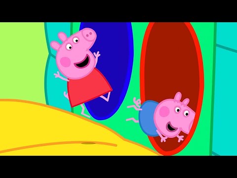 Peppa Pig Visits The Bouncy Maze | Peppa Pig Asia 🐽 Peppa Pig Full Episodes