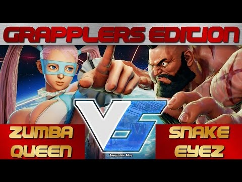 SFV TOP RANKED MATCH (Compilation) * Zumba Queen (R. Mika) VS Snake Eyez (Zangief) * Street Fighter