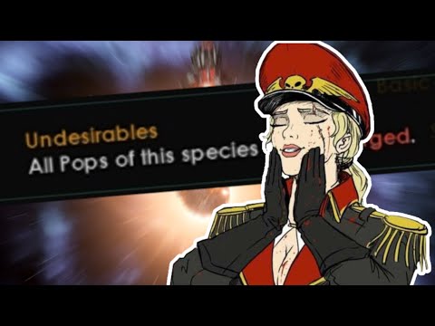 Playing Stellaris as the imperium of man